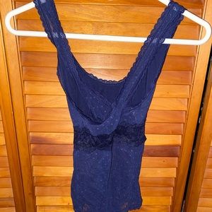 Aerie navy blue bodysuit